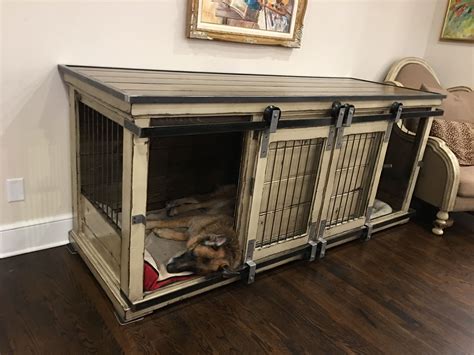 This crate is made from high-quality materials, features the double-swing composite door, and has a built-in handle for ease in transport. Perfectly sized for most bird dogs, this 17-pound kennel measures 27.5" long, 18.5" wide, and 20" tall (exterior dimensions). rufftoughkennels.com. Looking for a new dog crate or kennel?